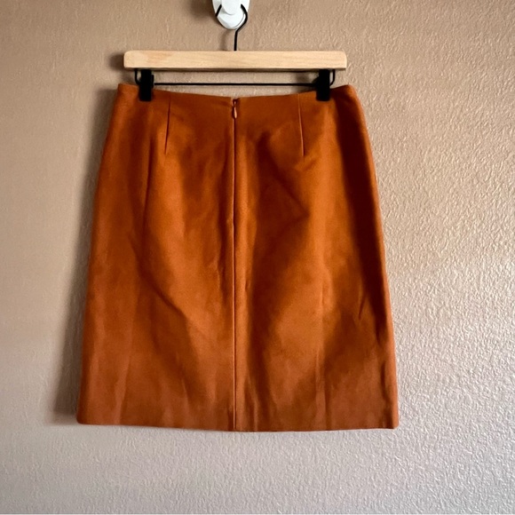 Boden A-Line Embroidered Brown Mini Skirt with Pockets Size US 6 - Picture 4 of 7